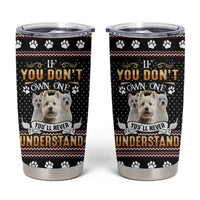 West Highland White Terrier Christmas Tumbler Cup Xmas Holiday Patterns - Wonder Print Shop