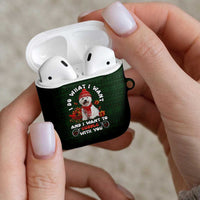 West Highland White Terrier Christmas AirPods Case Xmas Holiday Patterns - Wonder Print Shop
