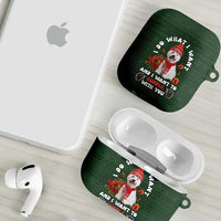 West Highland White Terrier Christmas AirPods Case Xmas Holiday Patterns - Wonder Print Shop