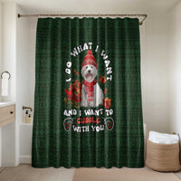 West Highland White Terrier Christmas Bathroom Set Xmas Holiday Patterns - Wonder Print Shop
