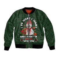 West Highland White Terrier Christmas Bomber Jacket Xmas Holiday Patterns - Wonder Print Shop