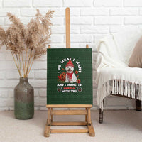 West Highland White Terrier Christmas Canvas Wall Art Xmas Holiday Patterns - Wonder Print Shop