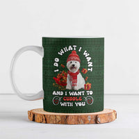 West Highland White Terrier Christmas Ceramic Mug Xmas Holiday Patterns - Wonder Print Shop