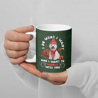 West Highland White Terrier Christmas Ceramic Mug Xmas Holiday Patterns - Wonder Print Shop