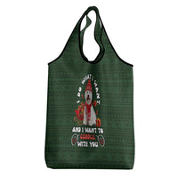 West Highland White Terrier Christmas Grocery Bag Xmas Holiday Patterns - Wonder Print Shop