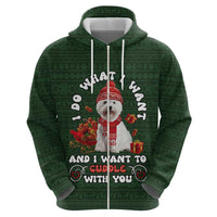 West Highland White Terrier Christmas Hoodie Xmas Holiday Patterns - Wonder Print Shop