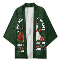 West Highland White Terrier Christmas Kimono Xmas Holiday Patterns - Wonder Print Shop