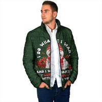 West Highland White Terrier Christmas Padded Jacket Xmas Holiday Patterns - Wonder Print Shop