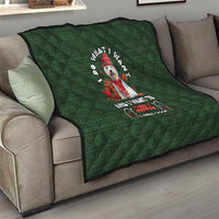 West Highland White Terrier Christmas Quilt Xmas Holiday Patterns - Wonder Print Shop