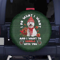 West Highland White Terrier Christmas Spare Tire Cover Xmas Holiday Patterns - Wonder Print Shop