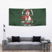 West Highland White Terrier Christmas Tapestry Xmas Holiday Patterns - Wonder Print Shop