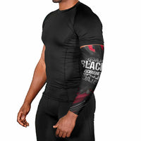 Steve Biko Arm Sleeves with Black Consciousness Portrait, Power Fist Symbol and Red-Black Freedom - Wonder Print Shop