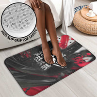 Steve Biko Bathroom Set with Black Consciousness Portrait, Power Fist Symbol and Red-Black Freedom - Wonder Print Shop