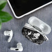 Steve Biko AirPods Case with Monochrome Portrait, Ideas Do Not Die Quote - Wonder Print Shop