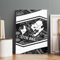 Steve Biko Canvas Wall Art with Monochrome Portrait, Ideas Do Not Die Quote - Wonder Print Shop