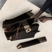 Chinua Achebe Umbrella with Sepia Portrait, Lion Historians Quote and Vintage African Map - Wonder Print Shop
