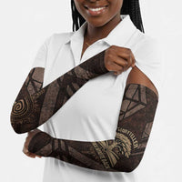 Chinua Achebe Arm Sleeves with Tribal Symbol Design, The Storyteller Quote and Africa Wrote Back - Wonder Print Shop
