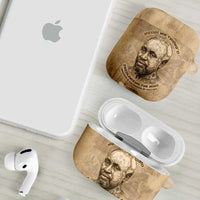 Ngugi wa Thiong O AirPods Case Vintage Map Ancient African Library - Decolonising the Mind - Wonder Print Shop