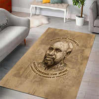 Ngugi wa Thiong O Area Rug Vintage Map Ancient African Library - Decolonising the Mind - Wonder Print Shop