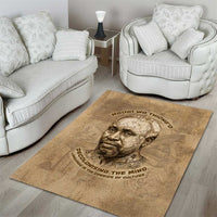 Ngugi wa Thiong O Area Rug Vintage Map Ancient African Library - Decolonising the Mind - Wonder Print Shop