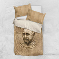Ngugi wa Thiong O Bedding Set Vintage Map Ancient African Library - Decolonising the Mind - Wonder Print Shop