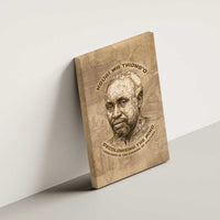 Ngugi wa Thiong O Canvas Wall Art Vintage Map Ancient African Library - Decolonising the Mind - Wonder Print Shop