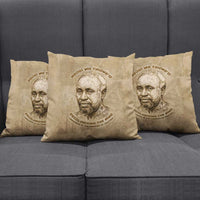 Ngugi wa Thiong O Pillow Cover Vintage Map Ancient African Library - Decolonising the Mind - Wonder Print Shop
