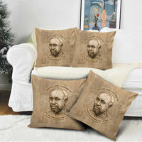 Ngugi wa Thiong O Pillow Cover Vintage Map Ancient African Library - Decolonising the Mind - Wonder Print Shop