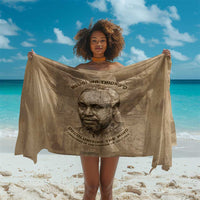 Ngugi wa Thiong O Sarong Vintage Map Ancient African Library - Decolonising the Mind - Wonder Print Shop