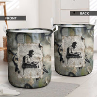 Ngugi wa Thiong O Laundry Basket Graffiti Resist Statement Ink Pen Revolution Fist Literary Activism - Wonder Print Shop