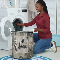Ngugi wa Thiong O Laundry Basket Graffiti Resist Statement Ink Pen Revolution Fist Literary Activism - Wonder Print Shop