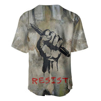 Ngugi wa Thiong O Baseball Jersey Graffiti Resist Statement Ink Pen Revolution Fist Literary Activism - Wonder Print Shop