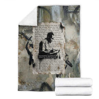 Ngugi wa Thiong O Blanket Graffiti Resist Statement Ink Pen Revolution Fist Literary Activism - Wonder Print Shop