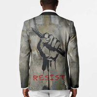 Ngugi wa Thiong O Blazer Graffiti Resist Statement Ink Pen Revolution Fist Literary Activism - Wonder Print Shop