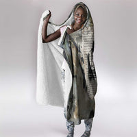 Ngugi wa Thiong O Hooded Blanket Graffiti Resist Statement Ink Pen Revolution Fist Literary Activism - Wonder Print Shop