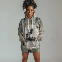 Ngugi wa Thiong O Hoodie Dress Graffiti Resist Statement Ink Pen Revolution Fist Literary Activism - Wonder Print Shop