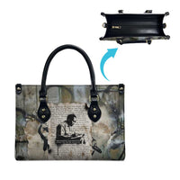 Ngugi wa Thiong O Leather Bag Graffiti Resist Statement Ink Pen Revolution Fist Literary Activism - Wonder Print Shop