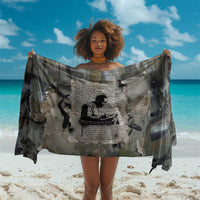 Ngugi wa Thiong O Sarong Graffiti Resist Statement Ink Pen Revolution Fist Literary Activism - Wonder Print Shop