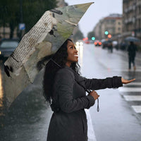 Ngugi wa Thiong O Umbrella Graffiti Resist Statement Ink Pen Revolution Fist Literary Activism - Wonder Print Shop