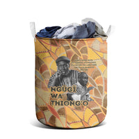 Ngugi wa Thiong O Laundry Basket African Literary Icon Portrait Cultural Revival - Wonder Print Shop