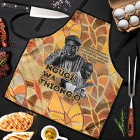 Ngugi wa Thiong O Apron African Literary Icon Portrait Cultural Revival - Wonder Print Shop