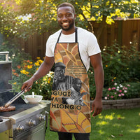 Ngugi wa Thiong O Apron African Literary Icon Portrait Cultural Revival - Wonder Print Shop