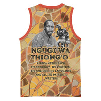 Ngugi wa Thiong O Basketball Jersey African Literary Icon Portrait Cultural Revival - Wonder Print Shop