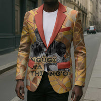 Ngugi wa Thiong O Blazer African Literary Icon Portrait Cultural Revival - Wonder Print Shop