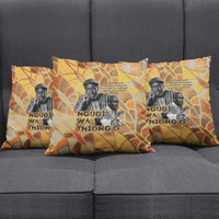 Ngugi wa Thiong O Pillow Cover African Literary Icon Portrait Cultural Revival - Wonder Print Shop