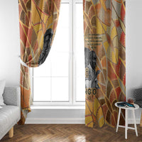 Ngugi wa Thiong O Window Curtain African Literary Icon Portrait Cultural Revival - Wonder Print Shop