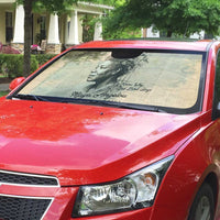 Maya Angelou Auto Sun Shade I Know Why The Caged Bird Sings - Wonder Print Shop