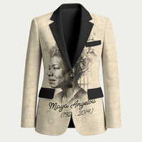 Maya Angelou Blazer I Know Why The Caged Bird Sings - Wonder Print Shop