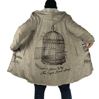 Maya Angelou Cloak I Know Why The Caged Bird Sings - Wonder Print Shop