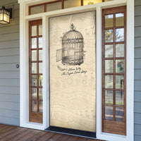 Maya Angelou Door Cover I Know Why The Caged Bird Sings - Wonder Print Shop